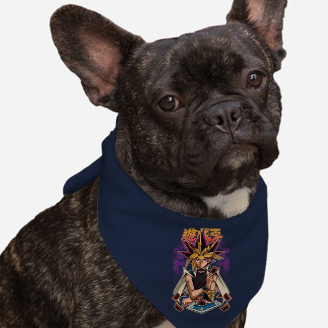 Pharaoh Atem-dog bandana pet collar-Bellades