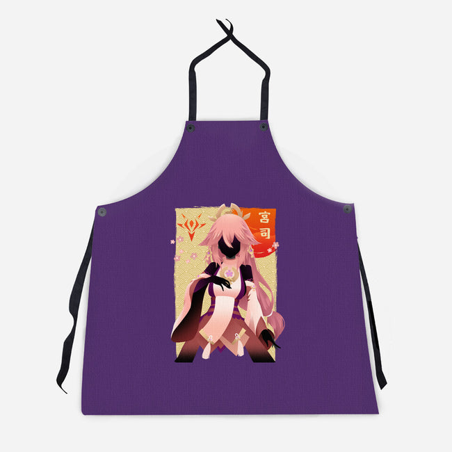 The Fox Girl-unisex kitchen apron-bellahoang