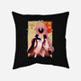 The Fox Girl-none removable cover throw pillow-bellahoang