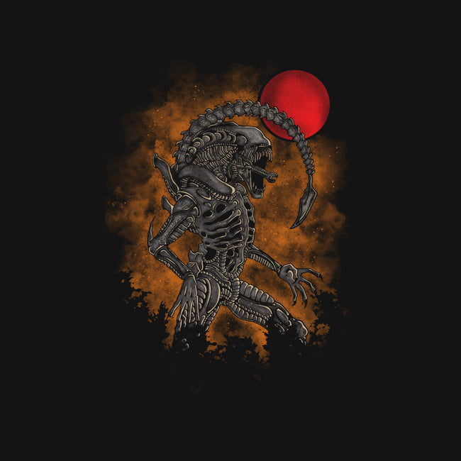 The Alien-womens v-neck tee-turborat14