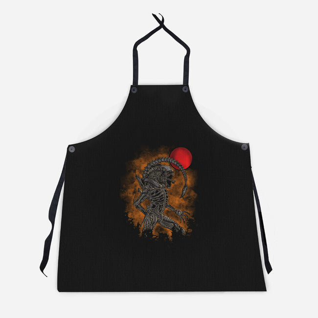 The Alien-unisex kitchen apron-turborat14