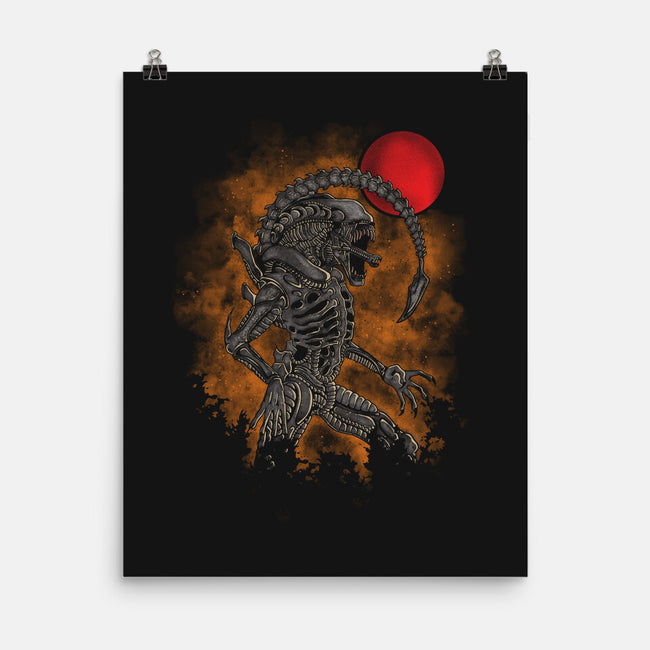 The Alien-none matte poster-turborat14