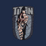 The Angry Titan-womens racerback tank-rondes