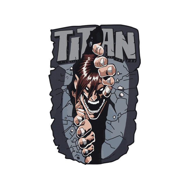 The Angry Titan-none fleece blanket-rondes