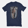 The Angry Titan-mens premium tee-rondes