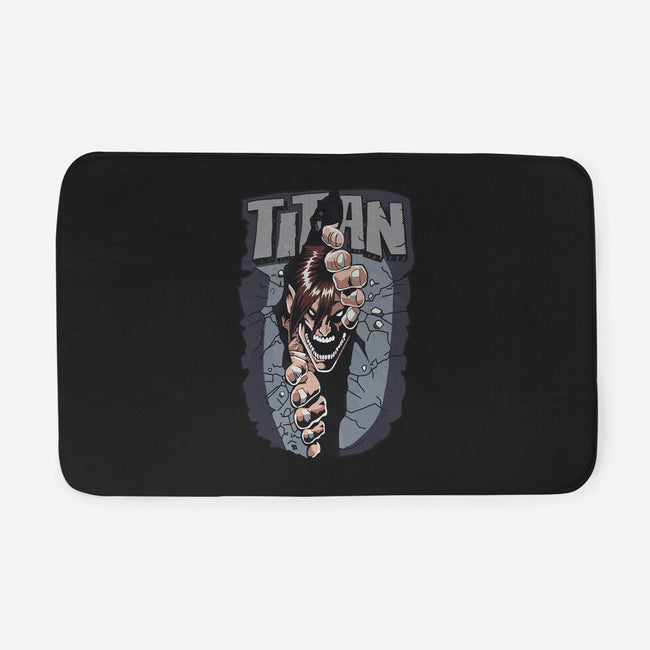 The Angry Titan-none memory foam bath mat-rondes