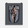 The Angry Titan-none matte poster-rondes