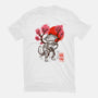 The One-womens fitted tee-meca artwork