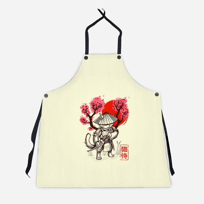 The One-unisex kitchen apron-meca artwork