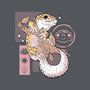 Leopard Gecko-womens fitted tee-xMorfina