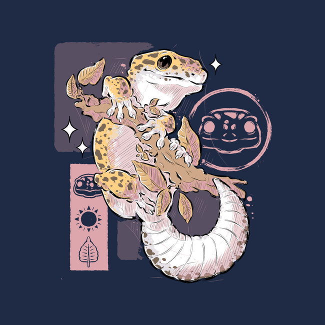 Leopard Gecko-none removable cover w insert throw pillow-xMorfina