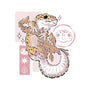 Leopard Gecko-none removable cover w insert throw pillow-xMorfina