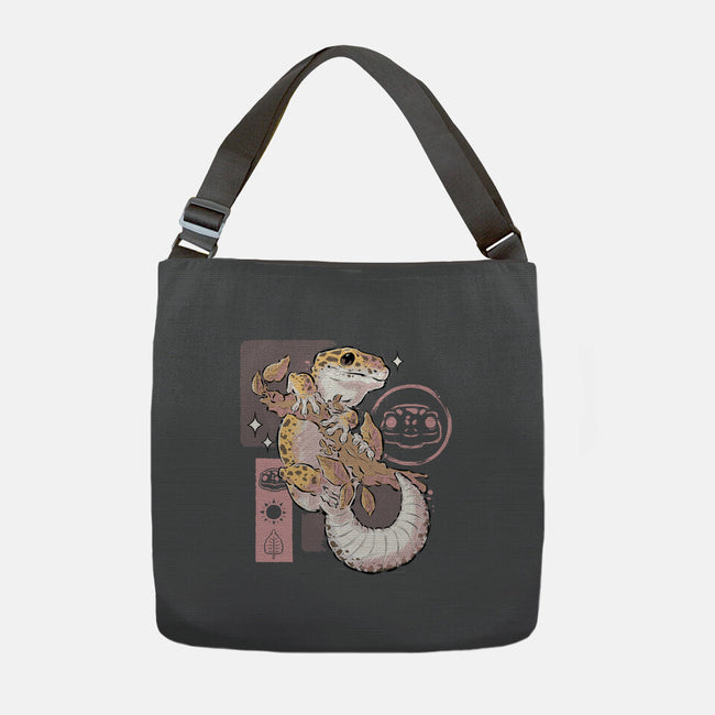 Leopard Gecko-none adjustable tote bag-xMorfina