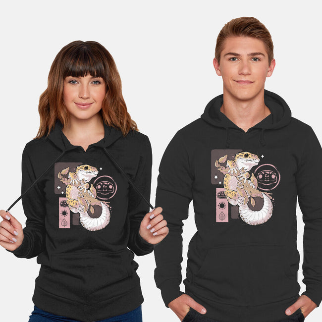 Leopard Gecko-unisex pullover sweatshirt-xMorfina