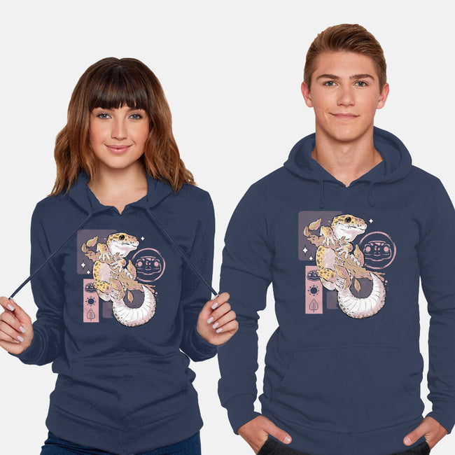 Leopard Gecko-unisex pullover sweatshirt-xMorfina