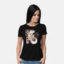 Leopard Gecko-womens basic tee-xMorfina