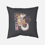 Leopard Gecko-none removable cover w insert throw pillow-xMorfina