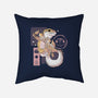 Leopard Gecko-none removable cover w insert throw pillow-xMorfina
