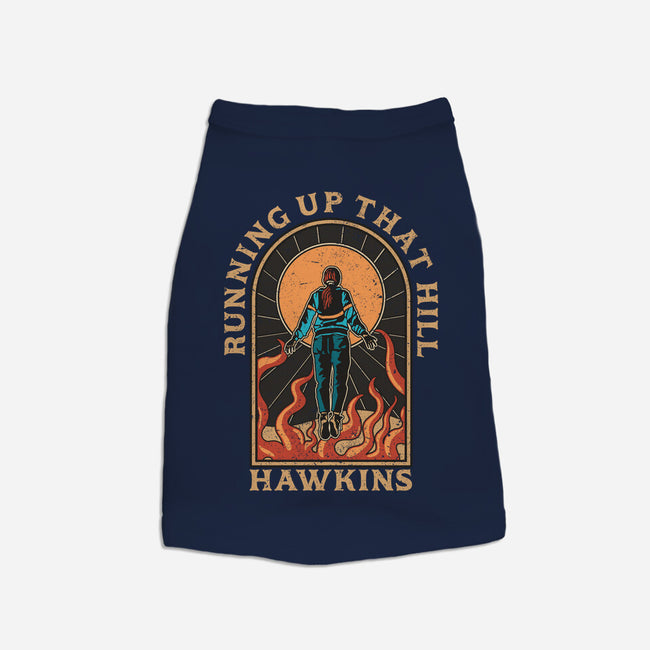Up That Hill-dog basic pet tank-fanfreak1