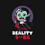 Reality Sucks-none glossy sticker-koalastudio