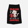 Not Before My Coffee-cat basic pet tank-koalastudio