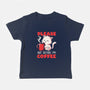 Not Before My Coffee-baby basic tee-koalastudio