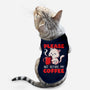 Not Before My Coffee-cat basic pet tank-koalastudio