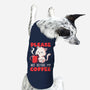 Not Before My Coffee-dog basic pet tank-koalastudio