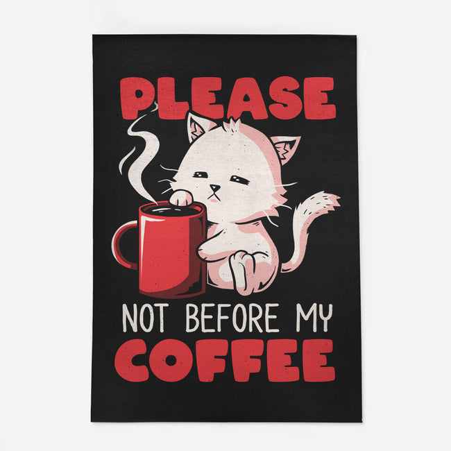 Not Before My Coffee-none indoor rug-koalastudio