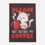 Not Before My Coffee-none indoor rug-koalastudio