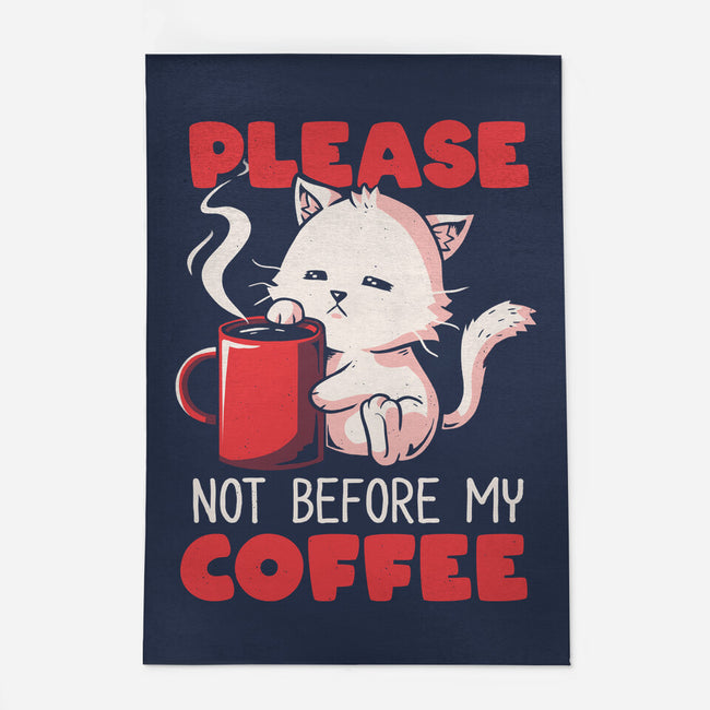 Not Before My Coffee-none indoor rug-koalastudio