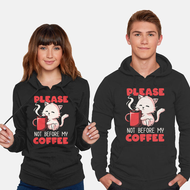 Not Before My Coffee-unisex pullover sweatshirt-koalastudio