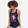 Not Before My Coffee-womens racerback tank-koalastudio