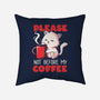 Not Before My Coffee-none removable cover w insert throw pillow-koalastudio
