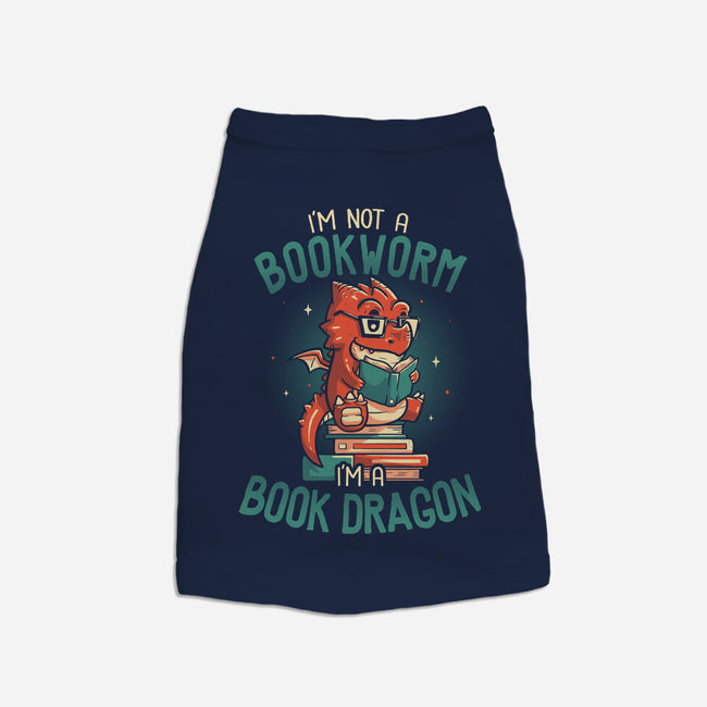 I'm a Book Dragon-cat basic pet tank-koalastudio