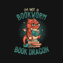 I'm a Book Dragon-none removable cover throw pillow-koalastudio