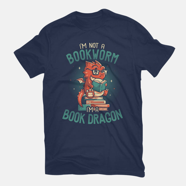 I'm a Book Dragon-mens heavyweight tee-koalastudio