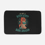 I'm a Book Dragon-none memory foam bath mat-koalastudio