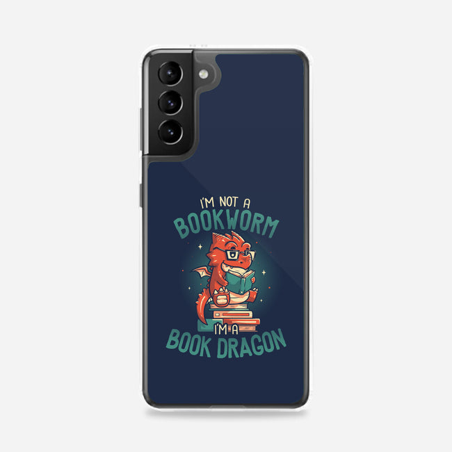 I'm a Book Dragon-samsung snap phone case-koalastudio