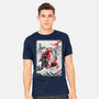 The Koi Fish Yin Yang-mens heavyweight tee-RonStudio