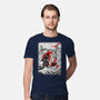 The Koi Fish Yin Yang-mens premium tee-RonStudio