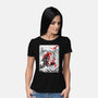 The Koi Fish Yin Yang-womens basic tee-RonStudio