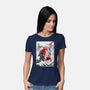 The Koi Fish Yin Yang-womens basic tee-RonStudio