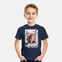 The Koi Fish Yin Yang-youth basic tee-RonStudio