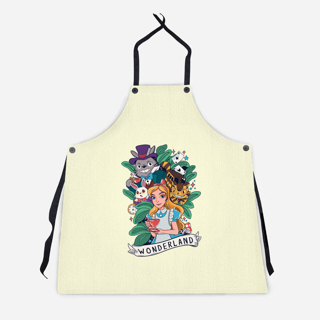 Wonderful Crossover-unisex kitchen apron-Conjura Geek