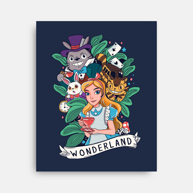 Wonderful Crossover-none stretched canvas-Conjura Geek