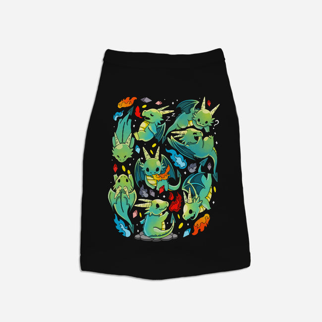 Cute Dragons-dog basic pet tank-Vallina84