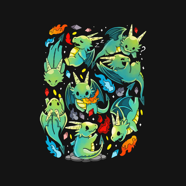 Cute Dragons-youth crew neck sweatshirt-Vallina84