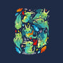 Cute Dragons-none glossy sticker-Vallina84