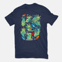 Cute Dragons-womens fitted tee-Vallina84